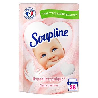 Image de Assouplissant douceur et soin SOUPLINE x28 tablettes
