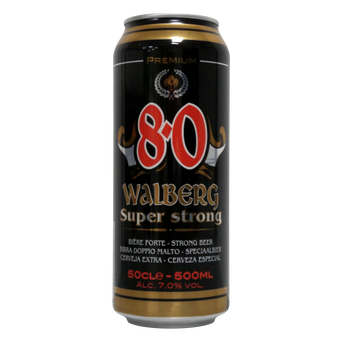 Image de Bière blonde, Walberg super strong, 7°, boîte de