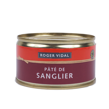 Roger Pâté De Sanglier Artisanal Roger Vidal, Paquet De 125g