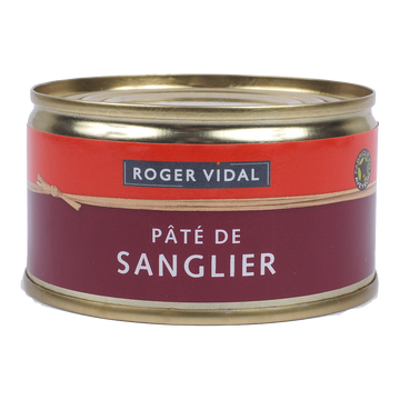 Roger Pâté De Sanglier Artisanal Roger Vidal, Paquet De 125g