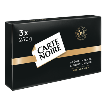 Carte Noire Café Moulu Carte Noire Pur Arabica - 3x250g