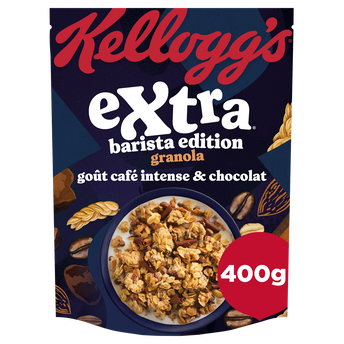 Image de Céréales Extra Barista Granola KELLOGG'S Café & Chocolat