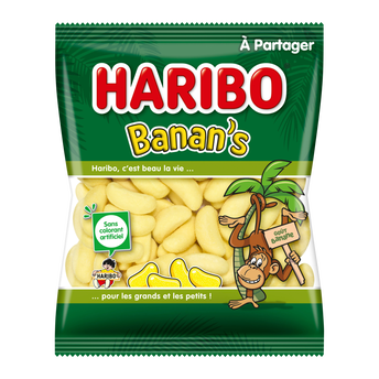 Image de Bonbon Banan's HARIBO, sachet de