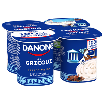 Image de DANONE greek stracciatella