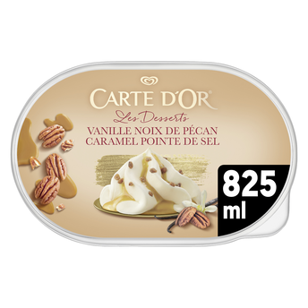 Image de Bac crème glacée vanille pécan CARTE D'OR