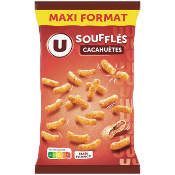 Image de U
Soufflés à base de maïs à la cacahuète