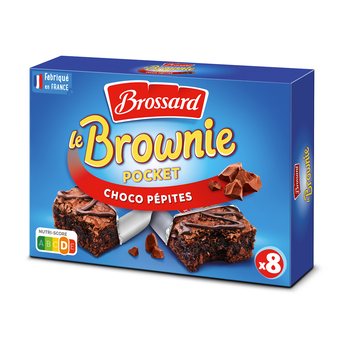 Image de Mini brownies aux pépites de chocolat BROSSARD