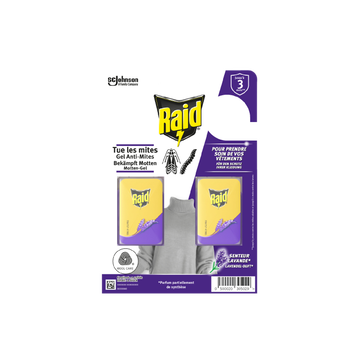 Image de Gel anti-mites senteur lavande RAID