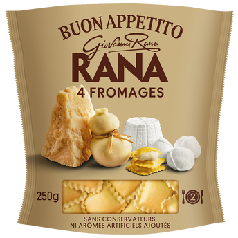 Image de Pâtes Fraiches RANA Ravioli 4 Fromages