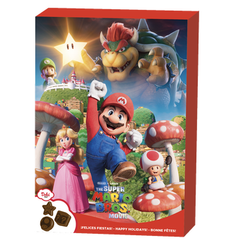 Image de Calendrier de l'Avent chocolat premium SUPER MARIO officiel
