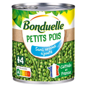 Image de Petits pois sans arôme ajouté BONDUELLE - Boîte 4/4
