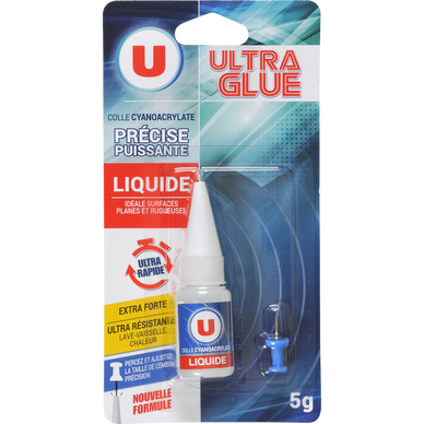 Colle liquide précision 5g - Super U, Hyper U, U Express 