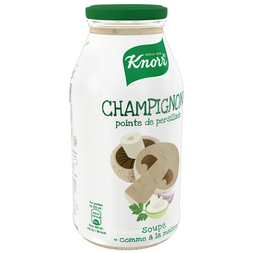 Knorr Soupe De Champignons Et Pointe De Persillade Knorr, 45cl