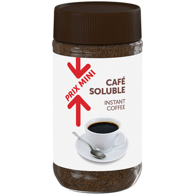 Café soluble PRIX MINI - 200g - Super U, Hyper U, U Express 