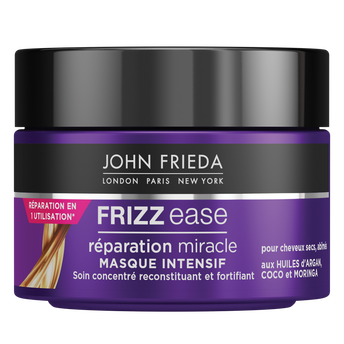 Image de Masque cheveux frizz-ease intensif miraculous recovery JOHN FRIEDA, pot de