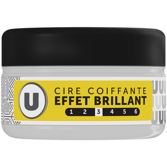 Image de U
Cire coiffante homme effet brillant