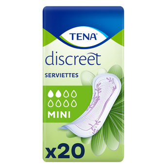 Image de Serviettes pour incontinence discreet mini TENA LADY