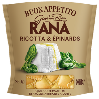 Image de Pâtes Fraiches RANA Ravioli Ricotta & Épinards