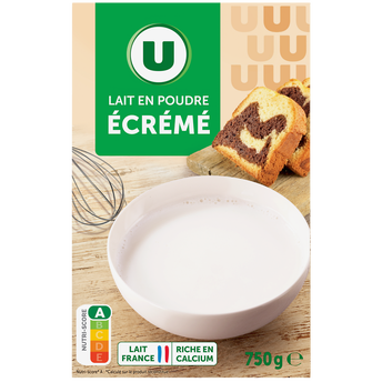 Image de U
Lait écrémé en poudre