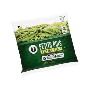 Image de U
Petits pois extra fins  sachet de