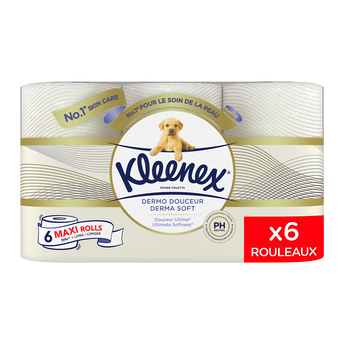 Image de Papier toilette dermo douceur KLEENEX 3P