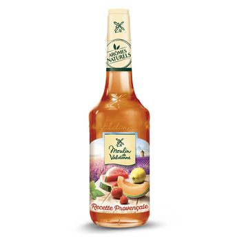 Image de Sirop de Recette provencale MOULIN DE VALDONNE, bouteille