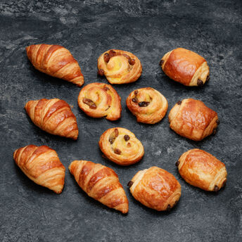 Image de U
Assortiment mini viennoiseries,  x12 soit