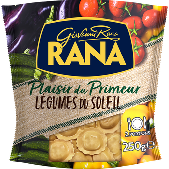 Image de Pâtes Fraiches Girasoli Légumes du soleil RANA - le paquet de