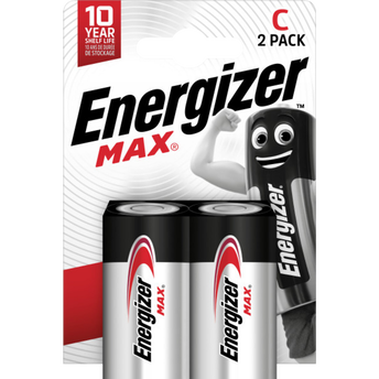 Image de Piles Energizer max, LR14/C, 2