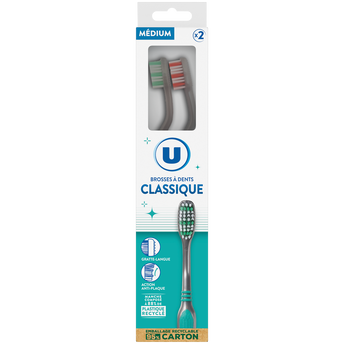 Image de U
Brosse à Dent flexible médium