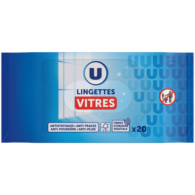Lingettes Pour Vitres Carlinea - Pack De 24 Pour Voiture Et Maison