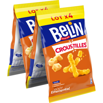 Image de Biscuits apéritifs emmental Croustilles BELIN - Paquet de
