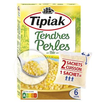 Image de Tendres Perles sachets cuisson TIPIAK