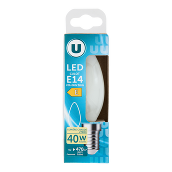 Image de U
Ampoule Led lamme 40w E14 opaque - Lumière