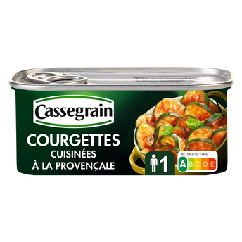 Image de Courgettes cuisinées à la Provençale CASSEGRAIN - Boîte