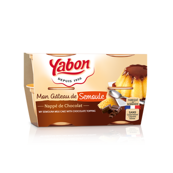 Image de Gâteau de semoule au chocolat YABON