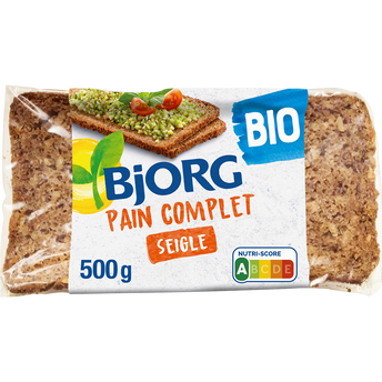 Image de Pain complet BIO Seigle BJORG - Paquet de