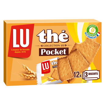 Image de Biscuits Thé Pocket LU, paquet de