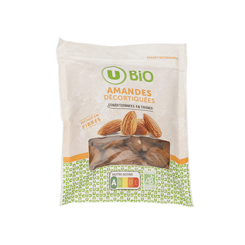 Image de U BIO
Amandes décortiquées bio - Sachet