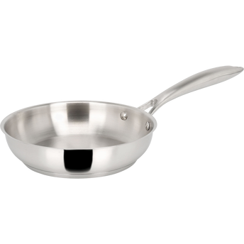 Image de Poêle induction charleston en inox brillant incurvee
