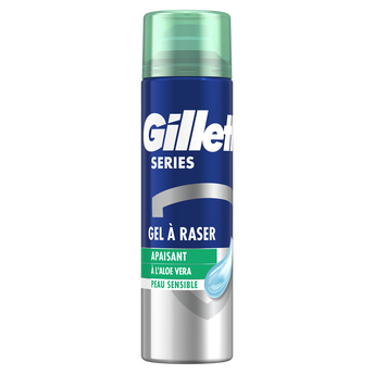 Image de Gillette Series Gel à raser apaisant à l'aloe vera Peau sensible