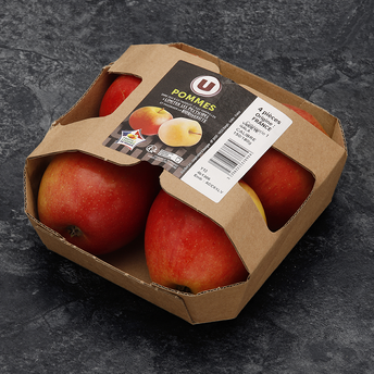 Image de U
Pomme Gala, calibre 150/180, catégorie 1, France, barquette 4