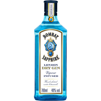 Image de Gin BOMBAY SAPPHIRE, 40°, bouteille de