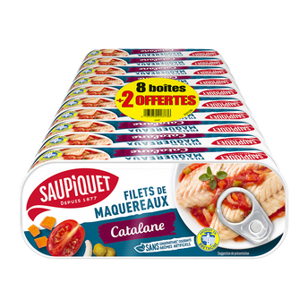 Image de Filets de maquereaux à la catalane SAUPIQUET