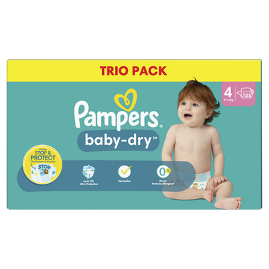 Couches Pampers baby-dry Junior Taille 5 - 11/16 Kg - AliExpress