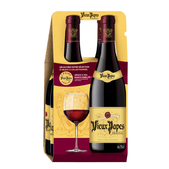 Image de VIN COMMUNAUTE EUROPEENNE ROUGE VIEUX PAPES