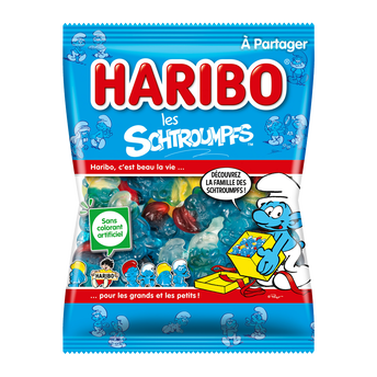 Image de Bonbon Schtroumpfs HARIBO sachet