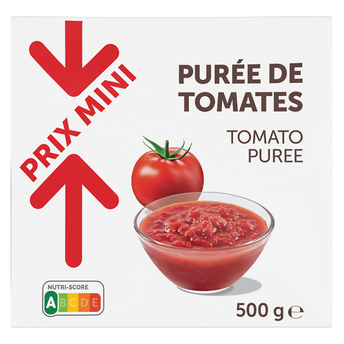 Image de Purée de tomates PRIX MINI - brique