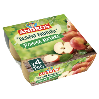 Image de Compote Pomme ANDROS - 4 pots de