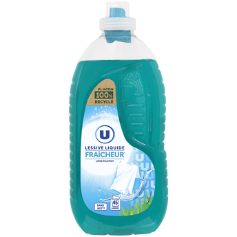 Image de U
Lessive liquide - Fraicheur - 45 lavages - 2.25